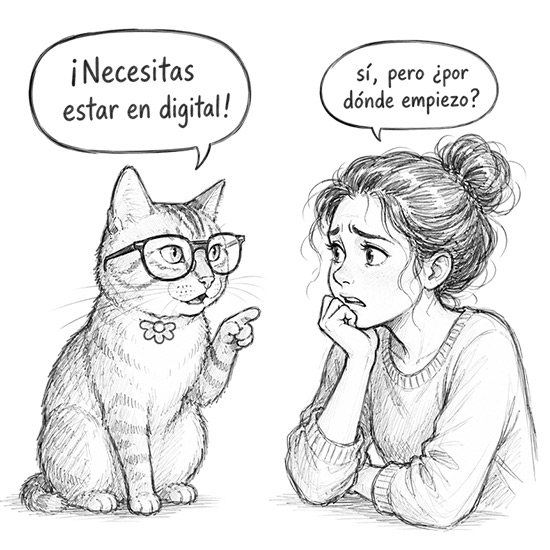 Necesitas estar en digital — sí, pero ¿por dónde empiezo?